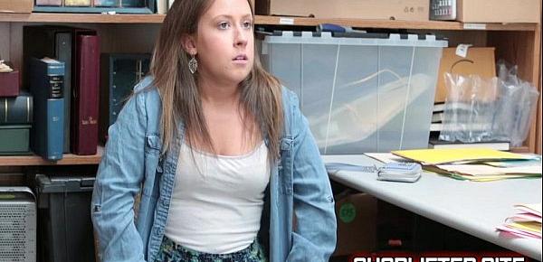  Brooke Bliss Blackmailed And Fucked By Store Detective